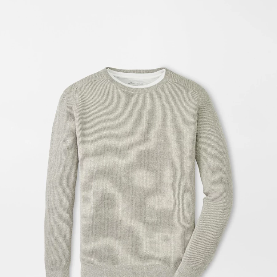 Peter Millar Men's Jupiter English Rib Crew Neck Sweater