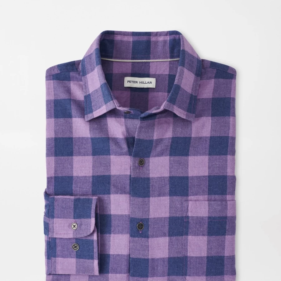 Peter Millar Men's Cotton Sport Shirt - Comfortable & Breathable Activewear