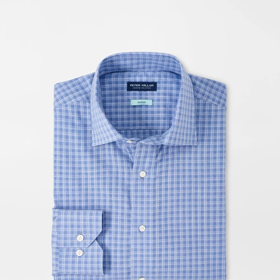 Peter Millar Men's Cashel Cotton Sport Shirt – Premium Comfort & Performance