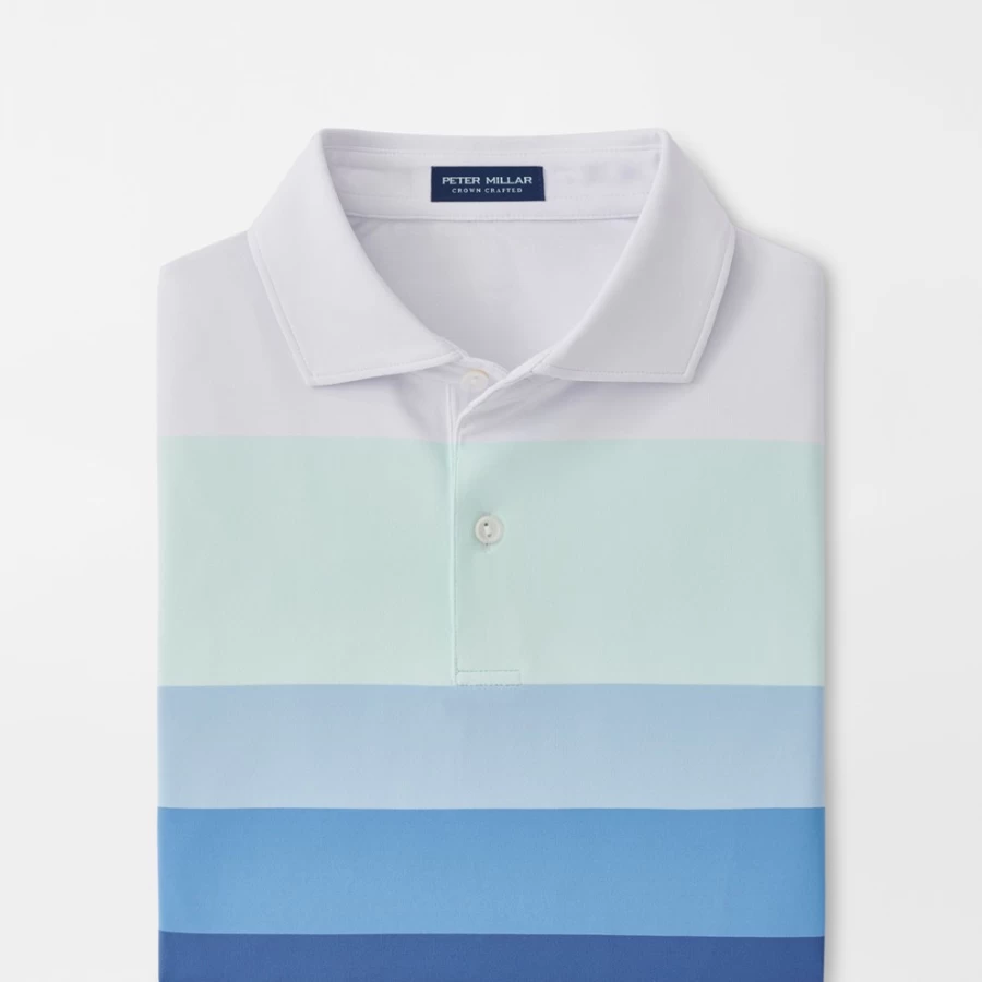Peter Millar Men's Cornwell Performance Jersey Polo Shirt for Golf & Active Wear