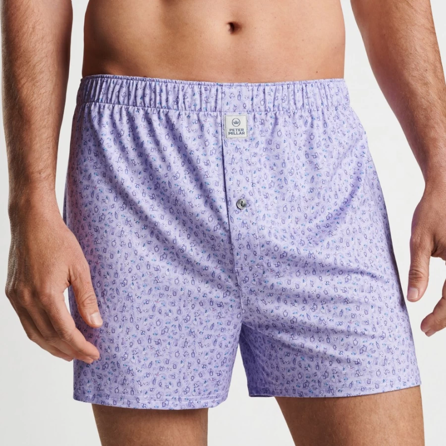 Peter Millar Men's Performance Boxer Shorts with Pain Relief Technology