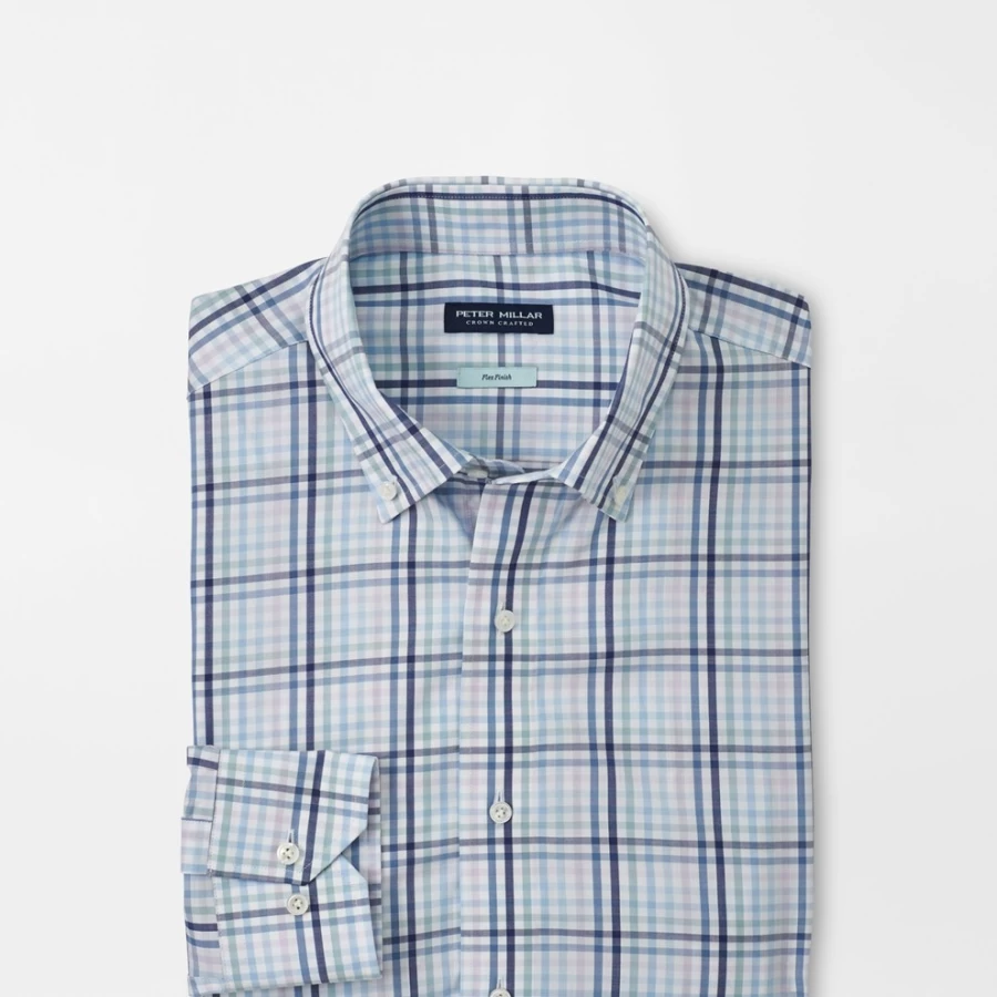 Peter Millar Men's Caspian Cotton Sport Shirt – Premium Comfort & Performance