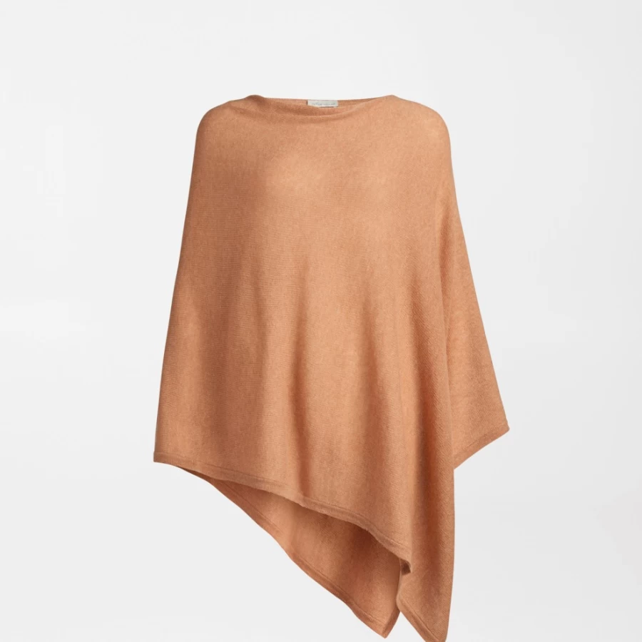 Peter Millar Women's Essential Cashmere Poncho – Luxurious Soft Wrap for Elegant Comfort