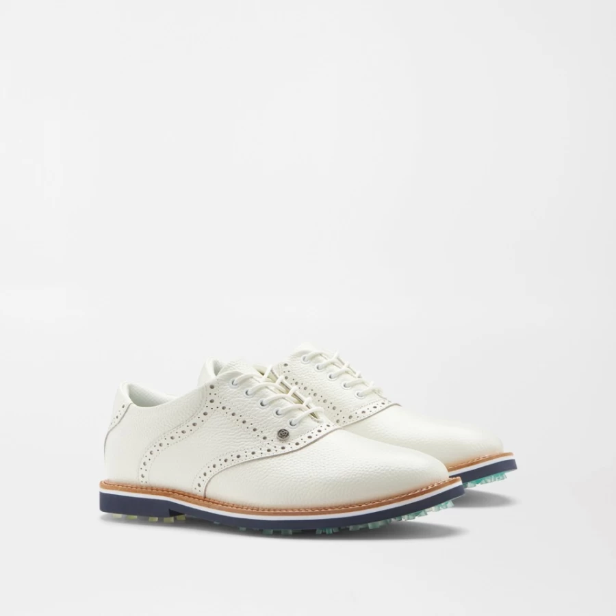 Peter Millar Men's Gallivanter Golf Shoes – Premium Tonal Saddle Design for Style & Performance