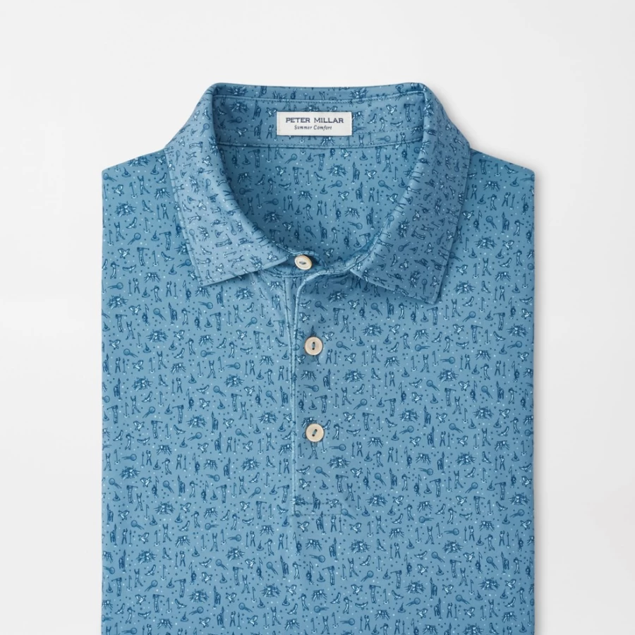 Women's Peter Millar Golf Polo - Performance Jersey for Hole In One Comfort
