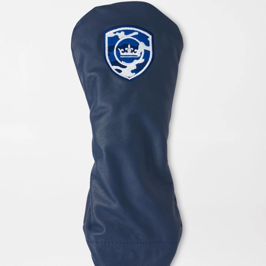 Peter Millar Women's Crown Shield Leather Golf Driver Headcover for Style and Protection