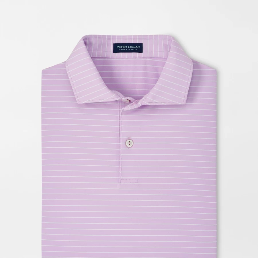 Peter Millar Men's Duet Performance Jersey Polo Shirt for Golf & Active Wear