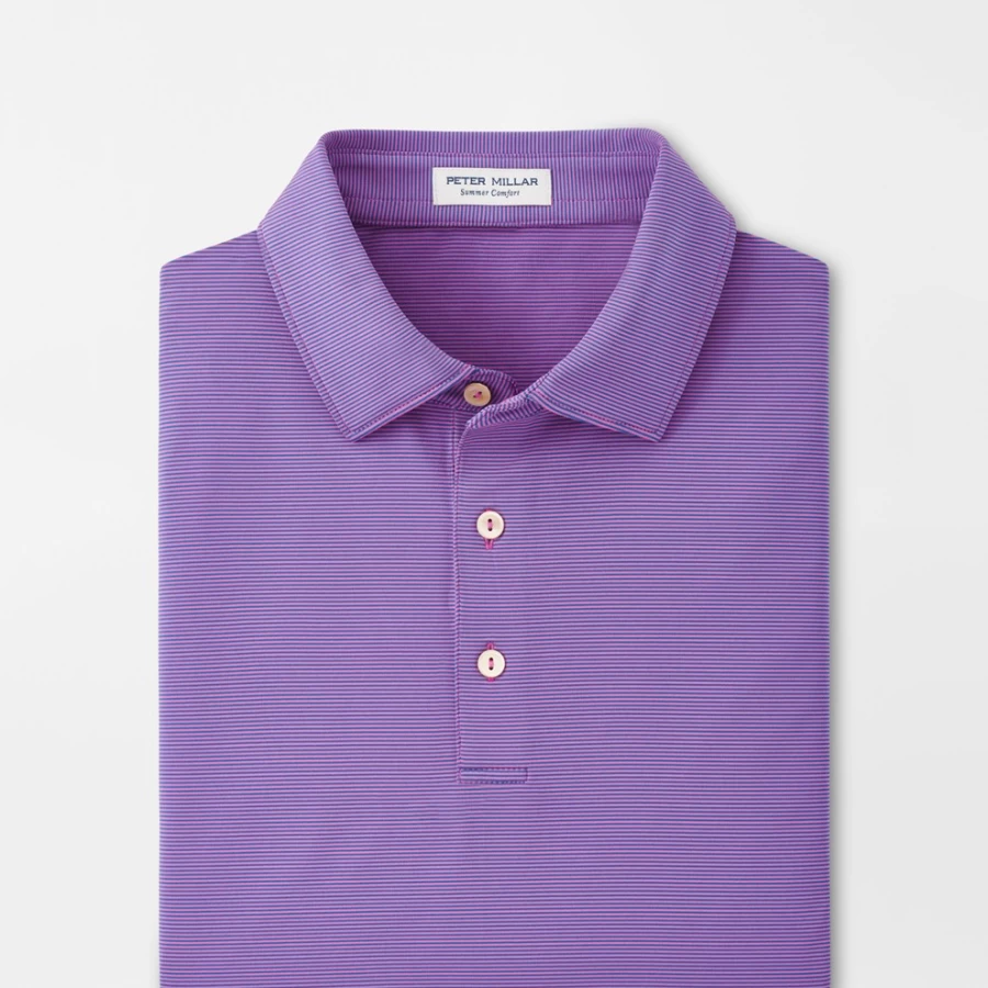 Peter Millar Women's Jubilee Stripe Performance Polo Shirt for Golf & Active Wear