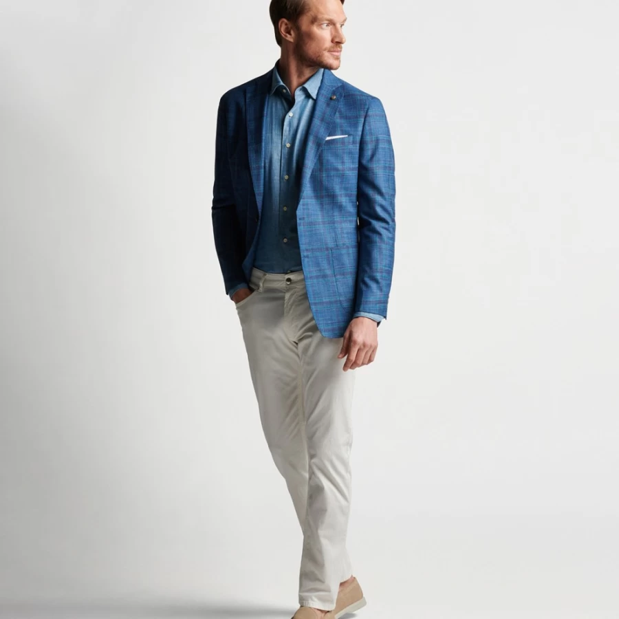 Peter Millar Men's Cashel Cotton Sport Shirt – Premium Comfort & Performance